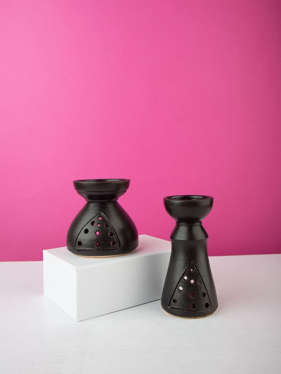 candle stand / فخارية شمع