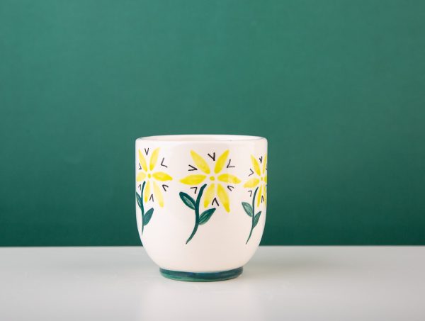 rose cup / كوب مرسوم عليه ورد